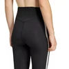 adidas Optime Essentials 3-Juostelių 7/8 moteriški juodi leginsai JD6545