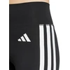 adidas Optime Essentials 3-Juostelių 7/8 moteriški juodi leginsai JD6545