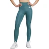 Adidas Optime Essentials Moteriški 7/8 leginsai su 3 juostelėmis, žali JY2152