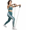 Adidas Optime Essentials Moteriški 7/8 leginsai su 3 juostelėmis, žali JY2152