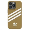 Dėklas Adidas OR Moulded PU Apple iPhone 13 Pro / 13 6,1" smėlio-auksinis 47806