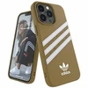 Dėklas Adidas OR Moulded PU Apple iPhone 13 Pro / 13 6,1" smėlio-auksinis 47806