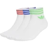 Adidas Originals 3-dryželių kulninės kojinės, 3 poros JV7439