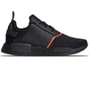 Adidas Originals NMD R1 Tamsiai juodi lengvi vasaros sportiniai batai - EE5085