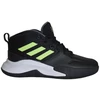 Adidas Ownthegame Vaikiski Platūs Krepsinio Bateliai Cblack/Hireye/Onix - EF0308