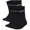 „Adidas“ paminkštintos „Linear Crew“ kojinės, 10 porų, juodos, KF9092
