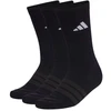 adidas Paminkštintos Sportinės 3 poros Kojinės Juodos KC9626