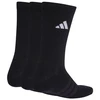 adidas Paminkštintos Sportinės 3 poros Kojinės Juodos KC9626