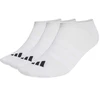 Adidas Ploni&Lengvi Sportiniai Nematomi Kojiniai, 3 poros, Balti JZ0534