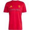 adidas Portugal 26 išvykos aprangos marškinėliai, raudoni KH2310