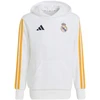 „adidas Real Madrid“ vaikiškas džemperis su gobtuvu, baltas, KG2953