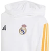 „adidas Real Madrid“ vaikiškas džemperis su gobtuvu, baltas, KG2953