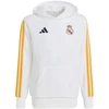 „adidas Real Madrid“ vaikiškas džemperis su gobtuvu, baltas, KG2953