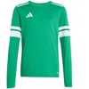 adidas Squadra 25 marškinėliai ilgomis rankovėmis vaikams žali JN7491