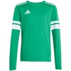 adidas Squadra 25 marškinėliai ilgomis rankovėmis vaikams žali JN7491