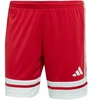 adidas Squadra 25 moteriški raudoni šortai JJ0011
