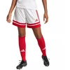 adidas Squadra 25 moteriški šortai balti ir raudoni JJ0020