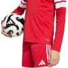 adidas Squadra 25 Vaikiškas džersis ilgomis rankovėmis, raudonas ir baltas JJ0041