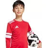 adidas Squadra 25 Vaikiškas džersis ilgomis rankovėmis, raudonas ir baltas JJ0041
