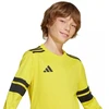 adidas Squadra 25 vaikiški marškinėliai ilgomis rankovėmis geltoni JJ0043