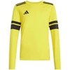 adidas Squadra 25 vaikiški marškinėliai ilgomis rankovėmis geltoni JJ0043