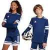 adidas Squadra 25 vaikiški marškinėliai ilgomis rankovėmis tamsiai mėlynos spalvos JJ0049