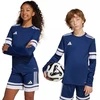 adidas Squadra 25 vaikiški marškinėliai ilgomis rankovėmis tamsiai mėlynos spalvos JJ0049