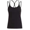 adidas Studio Slim Strappy Back Tank Top W HE3140