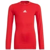 Adidas Techfit Compression Jr H23154 marškinėliai, raudoni