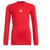 Adidas Techfit Compression Jr H23154 marškinėliai, raudoni