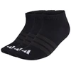 Adidas Thin & Light Essentials žemo kirpimo 3 poros kojinių, juodos KC9628