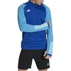 Adidas Tiro 23 Competition Training Top M HU1309 |” Pasiruoškite varžyboms su „Adidas Tiro 23 Competition“ treniruočių viršutine dalimi. Sukurta atlikti treniruočių metu, ši viršutinė dalis pasižymi drėgmę sugeriančia „AEROREADY“ technologija, kur