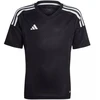 adidas Tiro 23 Varžybų rungtynių marškinėliai vaikams Juodi IC7461