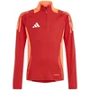 adidas Tiro 24 Competition treniruočių palaidinė, raudonai-oranžinė IS1652, vaikiška