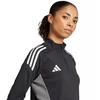 adidas Tiro 25 Competition Treniruočių viršutinis drabužis moterims, juoda ir pilka JC6273