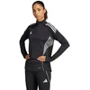adidas Tiro 25 Competition Treniruočių viršutinis drabužis moterims, juoda ir pilka JC6273