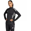 adidas Tiro 25 Competition Treniruočių viršutinis drabužis moterims, juoda ir pilka JC6273