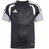 adidas Tiro 26 Competition Training marškinėliai vaikams, juodos ir pilkos KA7599
