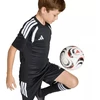 adidas Tiro 26 futbolo marškinėliai vaikams juodi KB1319