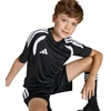 adidas Tiro 26 futbolo marškinėliai vaikams juodi KB1319