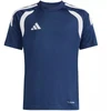 adidas Tiro 26 Komandos marškinėliai Tamsiai mėlyna ir balta KB1323