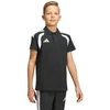 adidas Tiro 26 League polo marškinėliai vaikams, juodi, KF3407