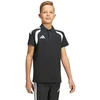 adidas Tiro 26 League polo marškinėliai vaikams, juodi, KF3407