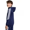 adidas Tiro 26 League sportinis džemperis su užtrauktuku vaikams, tamsiai mėlynas KF3322