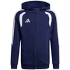 adidas Tiro 26 League sportinis džemperis su užtrauktuku vaikams, tamsiai mėlynas KF3322
