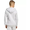 adidas Tiro 26 League sportinis džemperis su gobtuvu ir užtrauktuku visam ilgiui vaikams pilkas KF3323