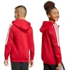 adidas Tiro 26 League sportinis džemperis su pilnu užtrauktuku ir gobtuvu vaikams raudonas KF9101