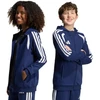 adidas Tiro 26 League sportinis džemperis su užtrauktuku vaikams, tamsiai mėlynas KF3322