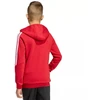 adidas Tiro 26 League sportinis džemperis su pilnu užtrauktuku ir gobtuvu vaikams raudonas KF9101