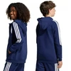 adidas Tiro 26 League sportinis džemperis su užtrauktuku vaikams, tamsiai mėlynas KF3322